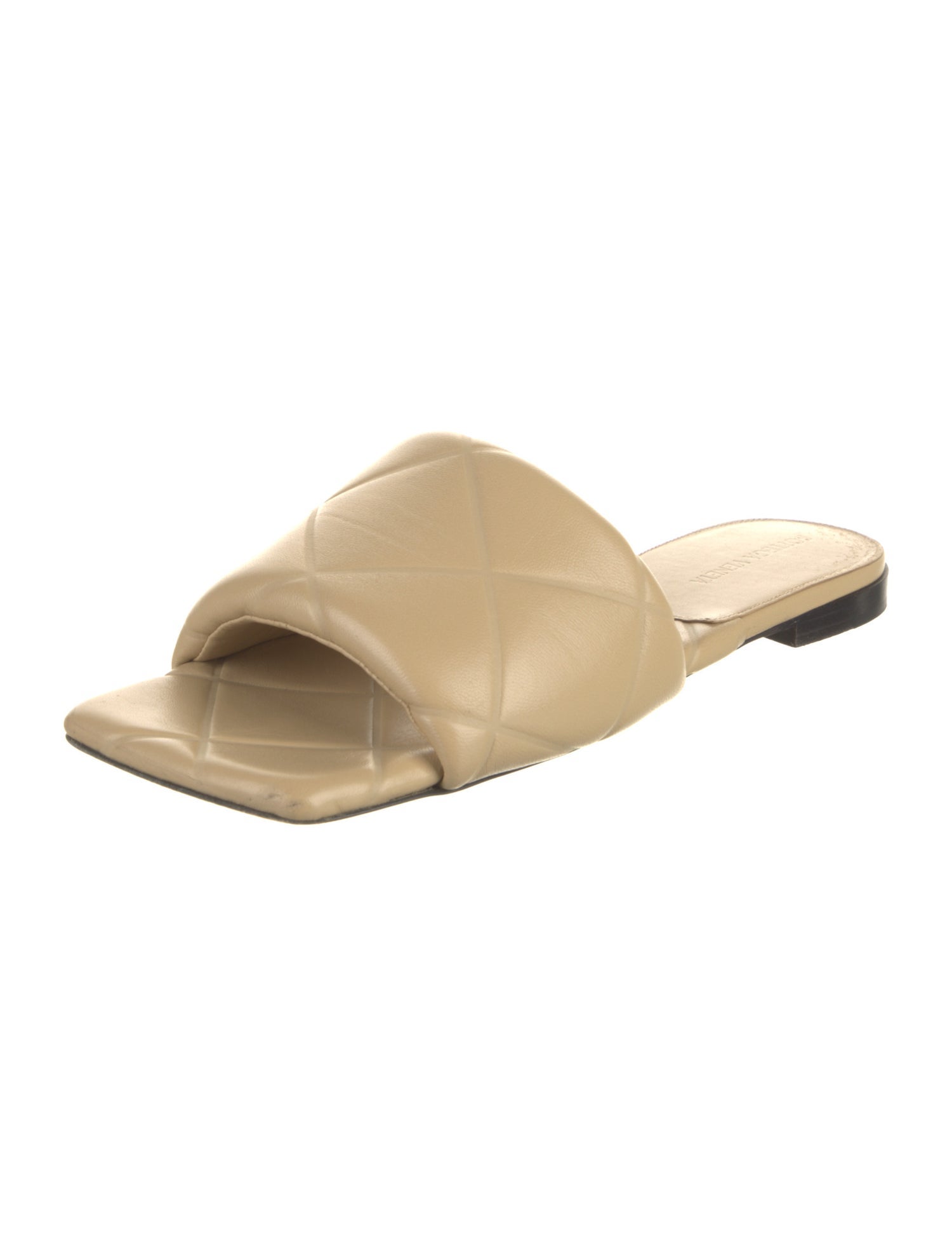 Bottega Veneta Leather Slides