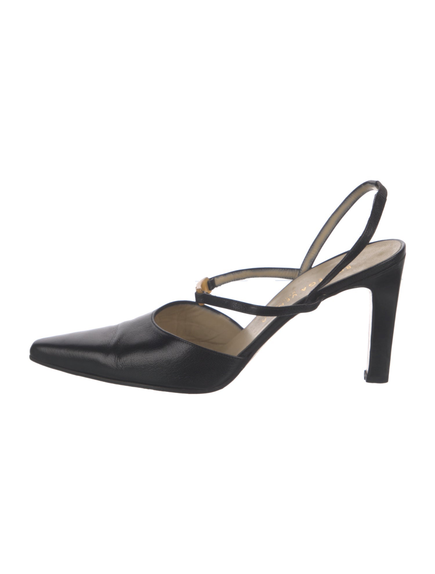 Bottega Veneta Leather Slingback Pumps
