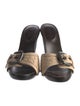 Bottega Veneta Intrecciato Weave Leather Slides