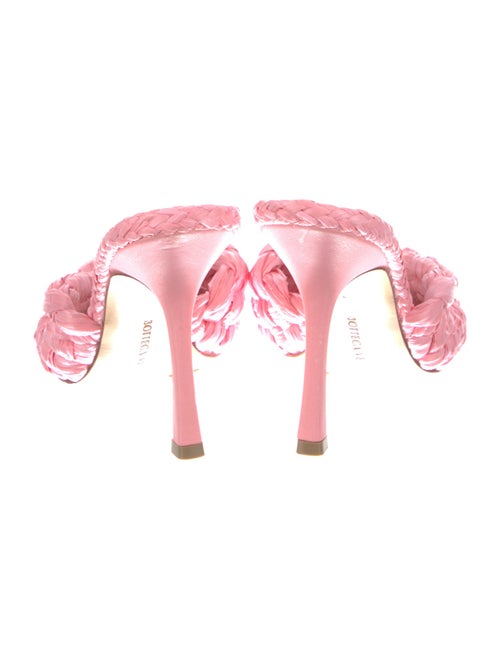 Bottega Veneta Intrecciato Weave Raffia Slides