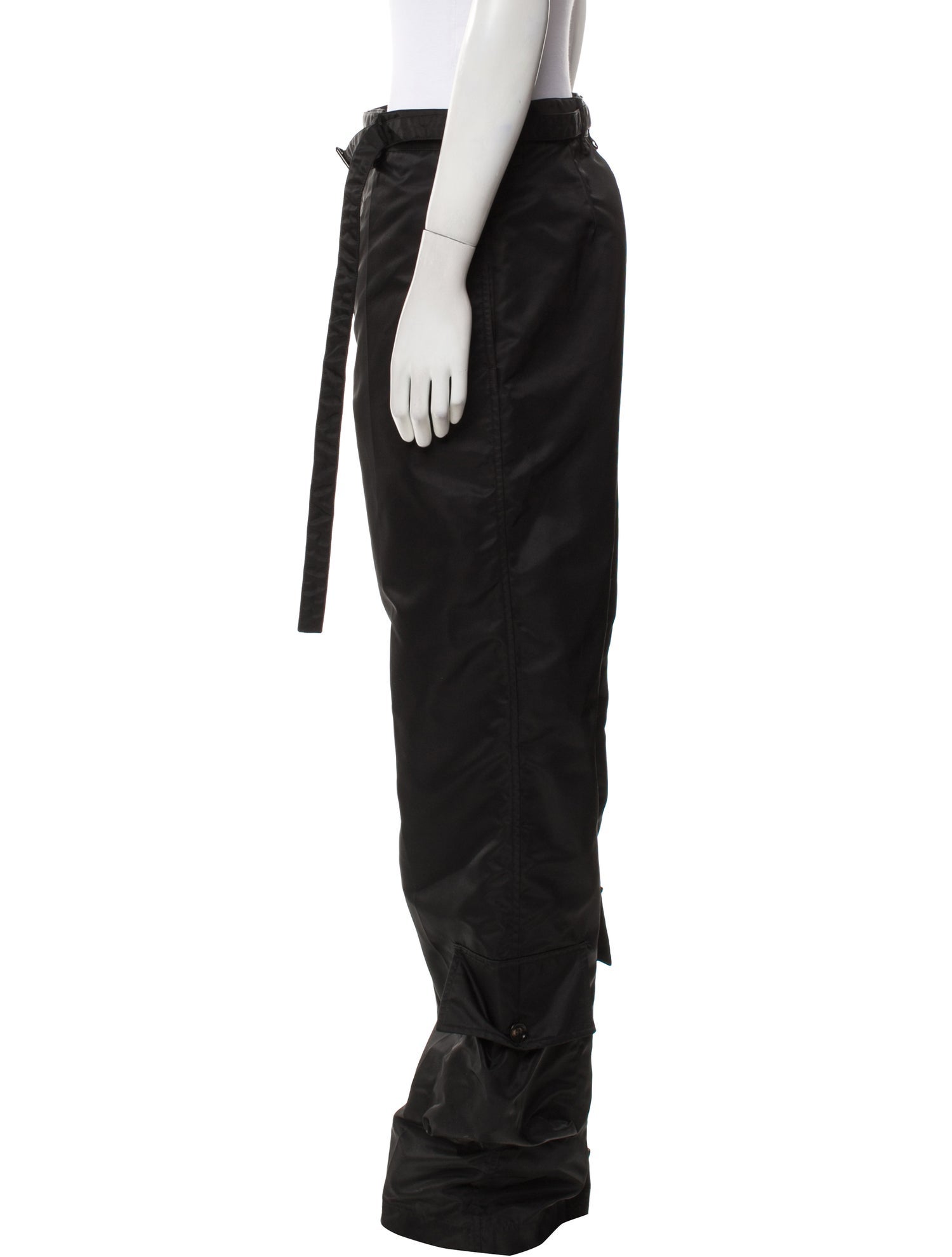 Bottega Veneta Nylon Wide Leg Pants