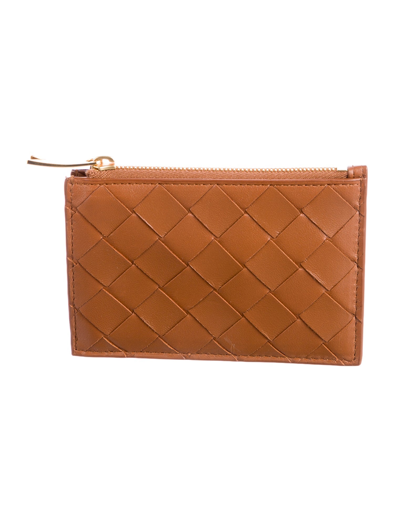 Bottega Veneta Leather Wallet Keychain