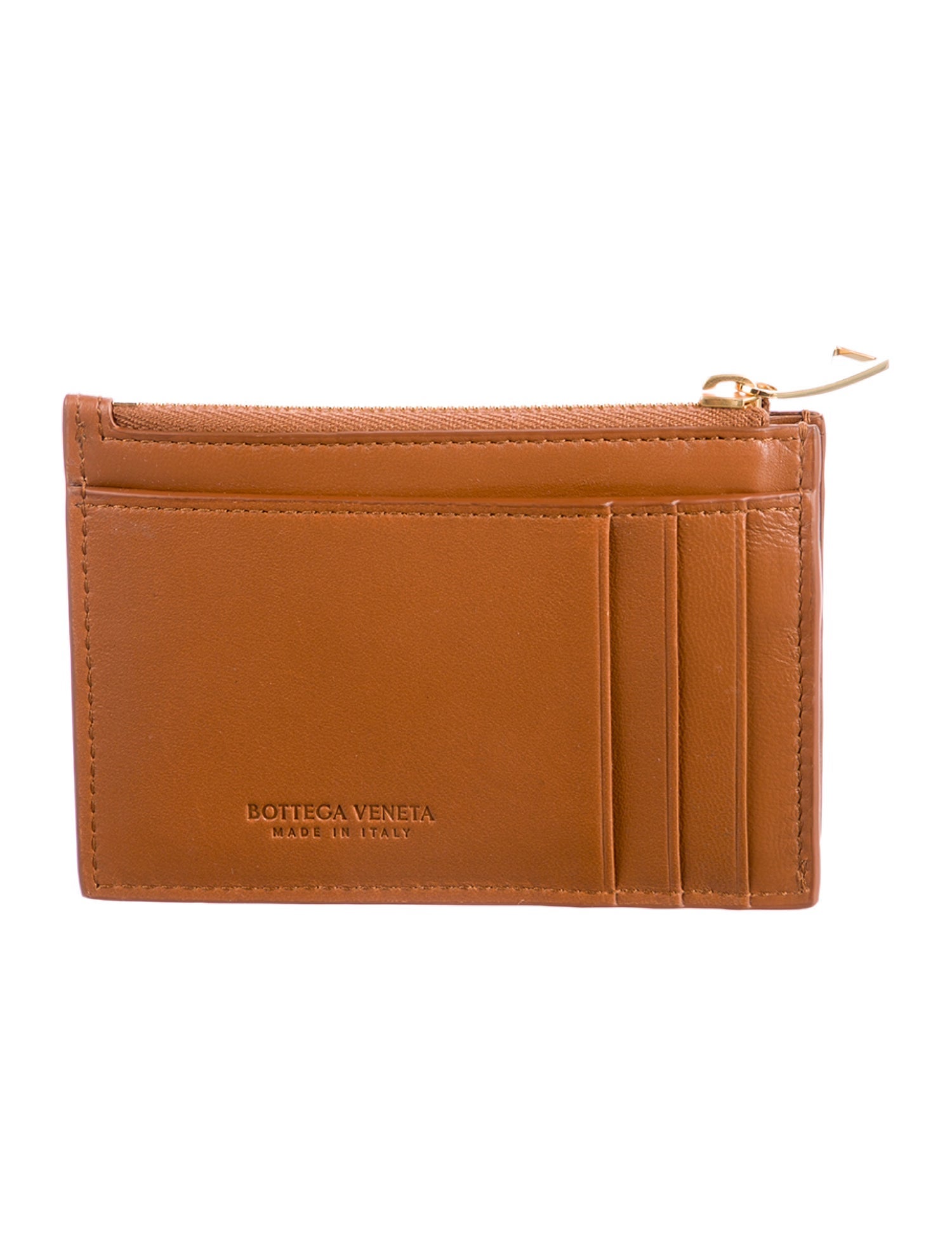 Bottega Veneta Leather Wallet Keychain