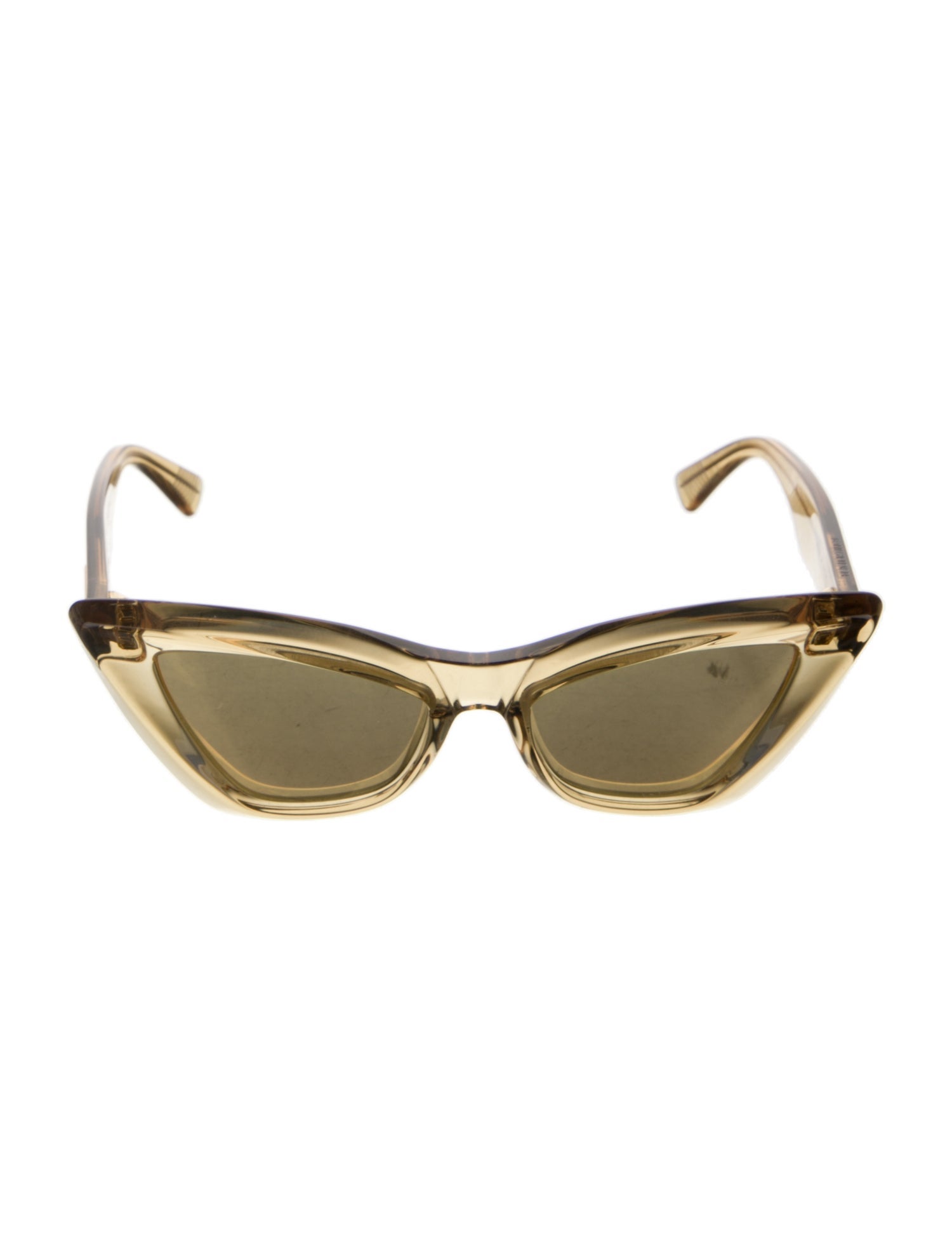 Bottega Veneta Cat-Eye Mirrored Sunglasses
