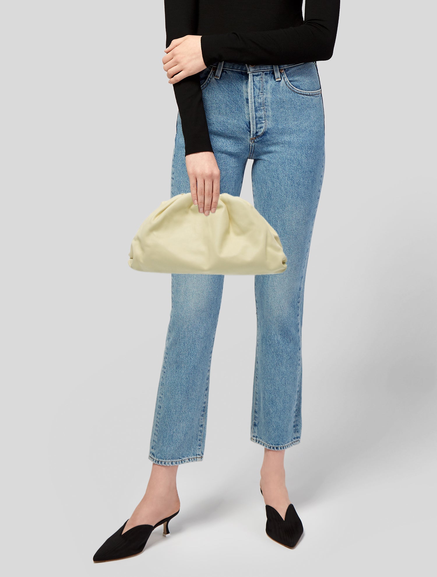 Bottega Veneta Leather The Pouch