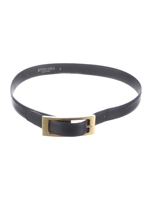 Bottega Veneta Skinny Leather Belt