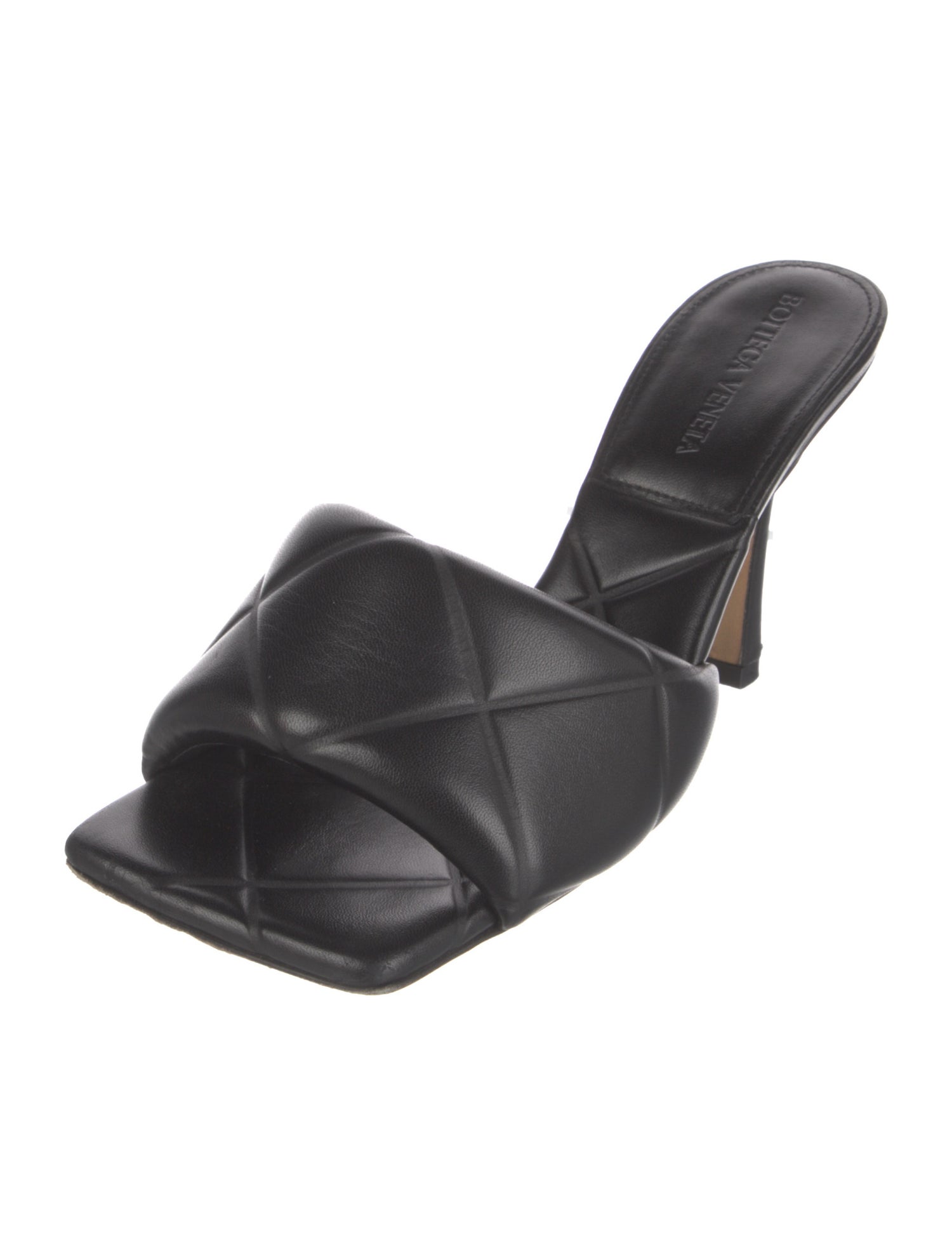 Bottega Veneta Leather Slides