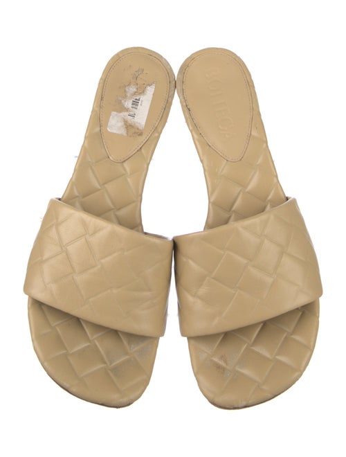 Bottega Veneta Leather Slides