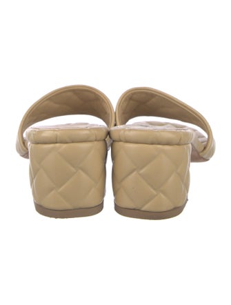 Bottega Veneta Leather Slides