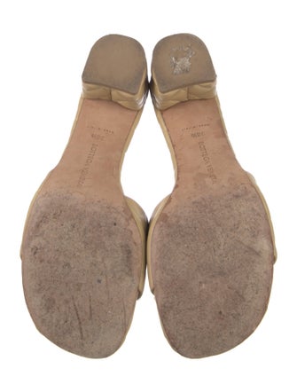 Bottega Veneta Leather Slides