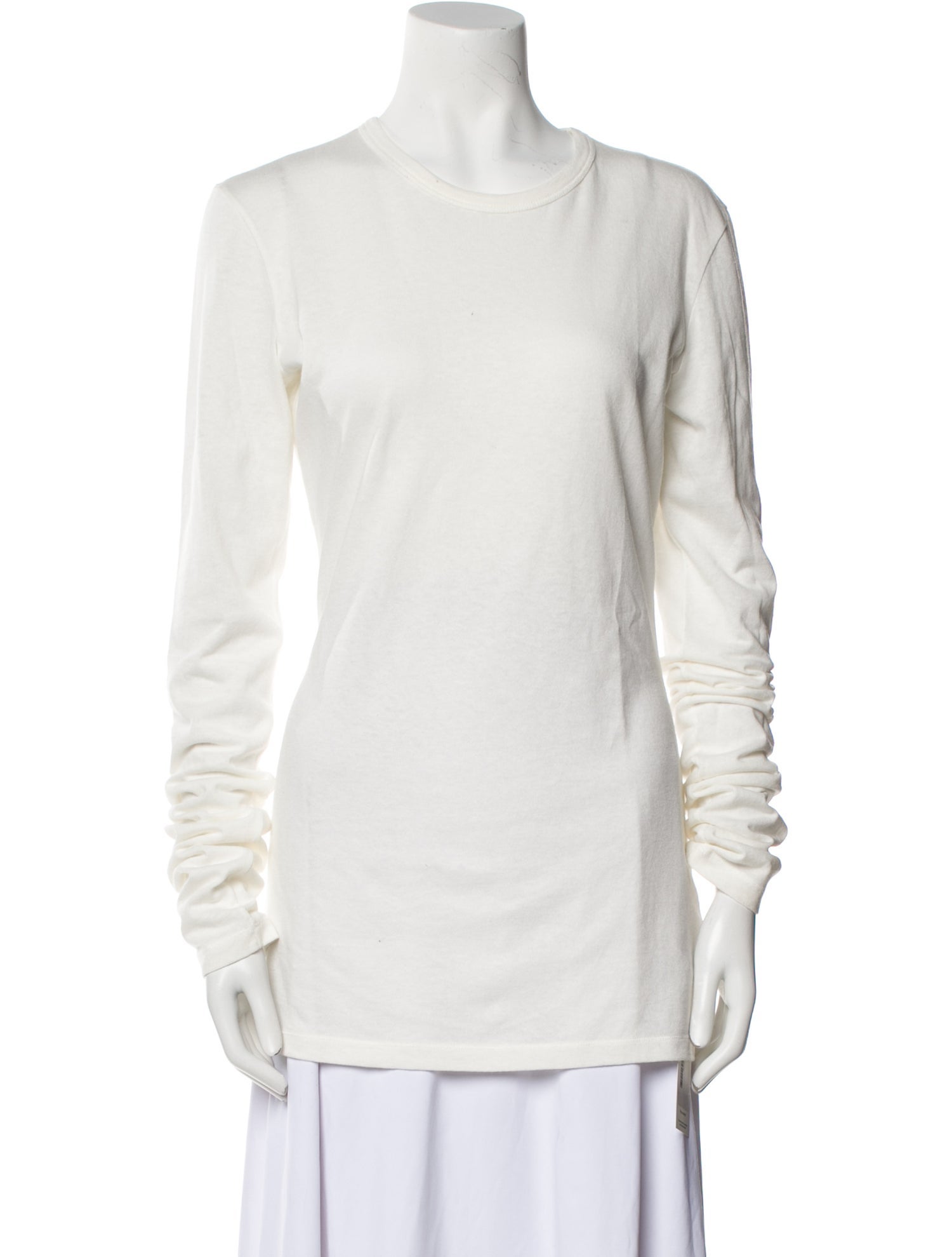 Bottega Veneta Scoop Neck Long Sleeve T-Shirt