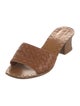 Bottega Veneta Intrecciato Weave Leather Slides