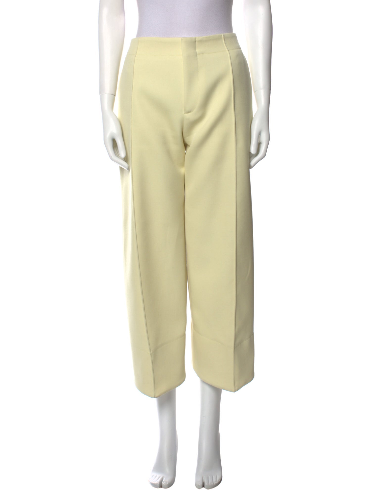 Bottega Veneta Wool Straight Leg Pants