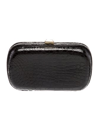 Bottega Veneta Crocodile Minaudière