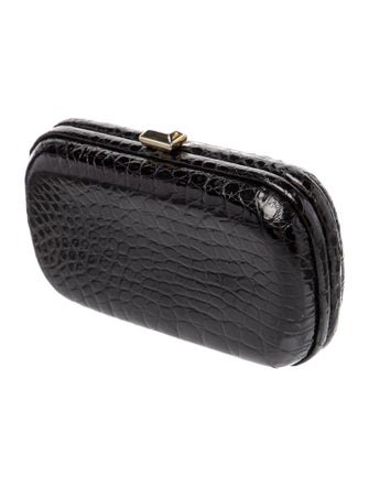 Bottega Veneta Crocodile Minaudière