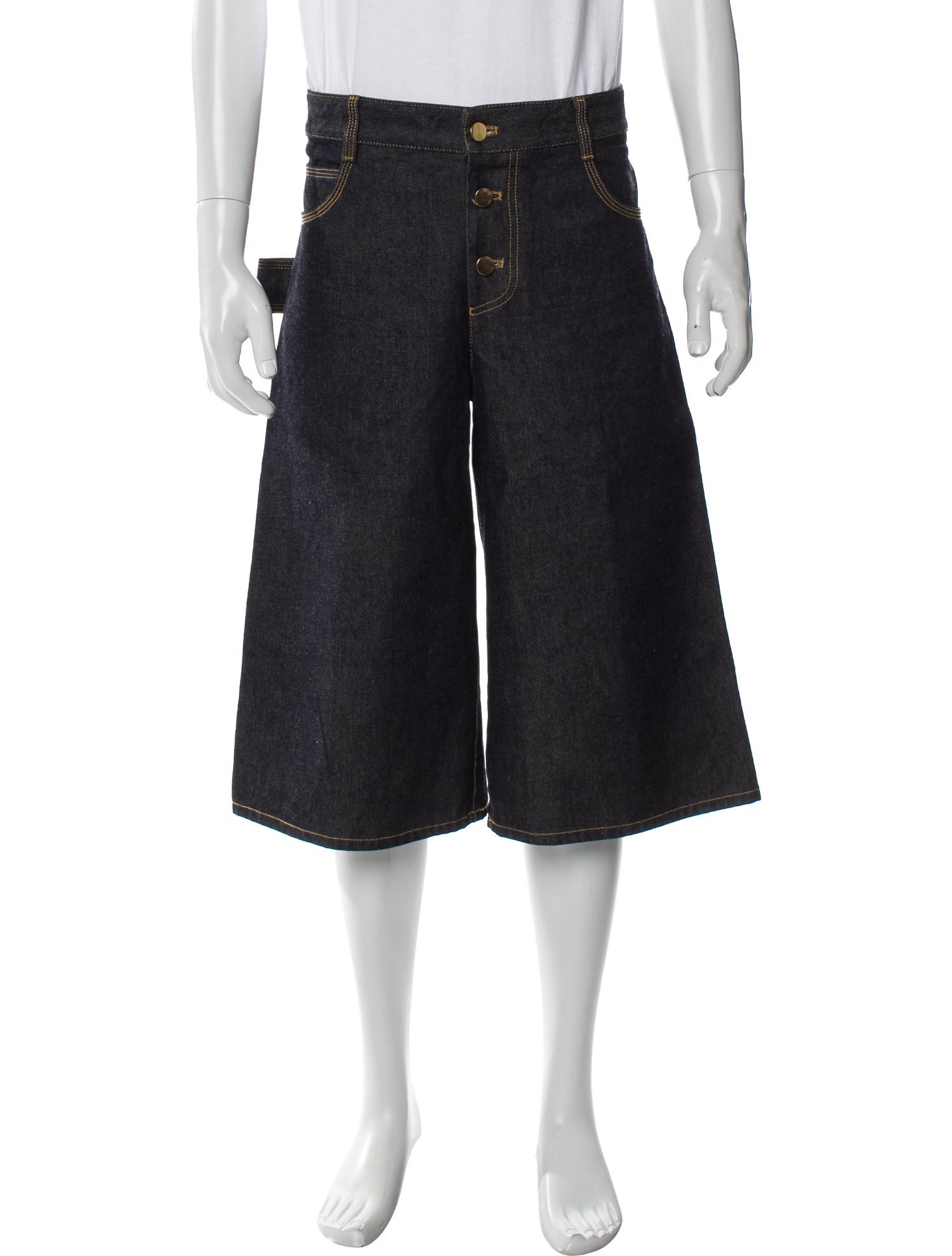 Bottega Veneta Denim Shorts