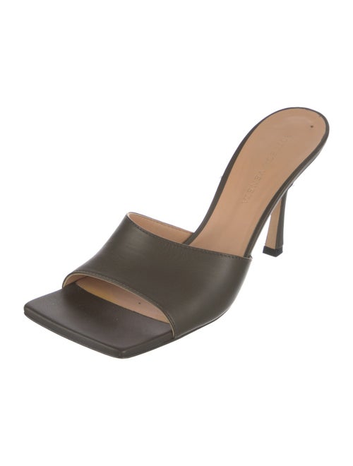 Bottega Veneta Leather Slides