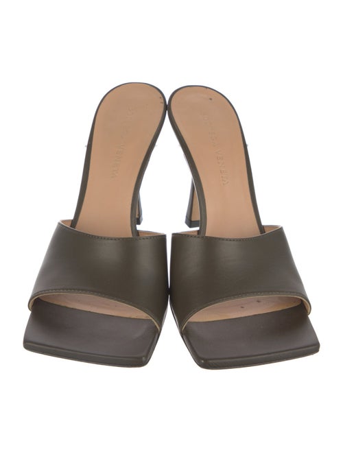 Bottega Veneta Leather Slides