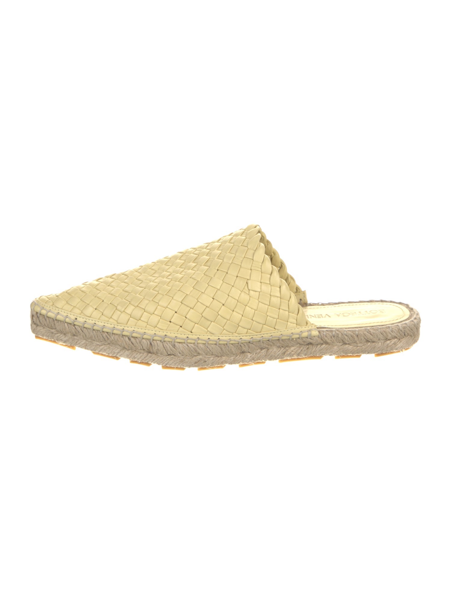 Bottega Veneta Intrecciato Weave Leather Mules