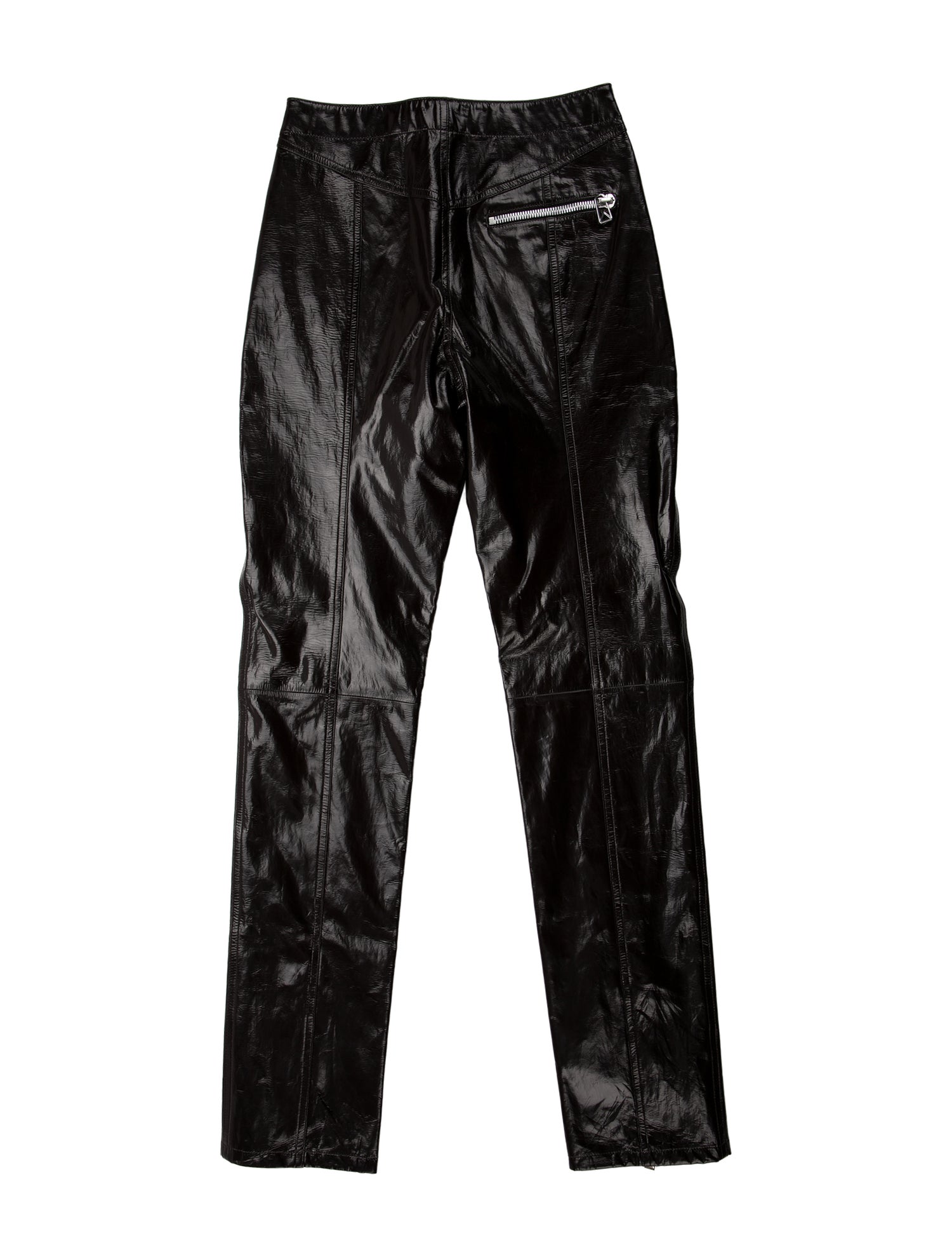 Bottega Veneta Lambskin Straight Leg Pants