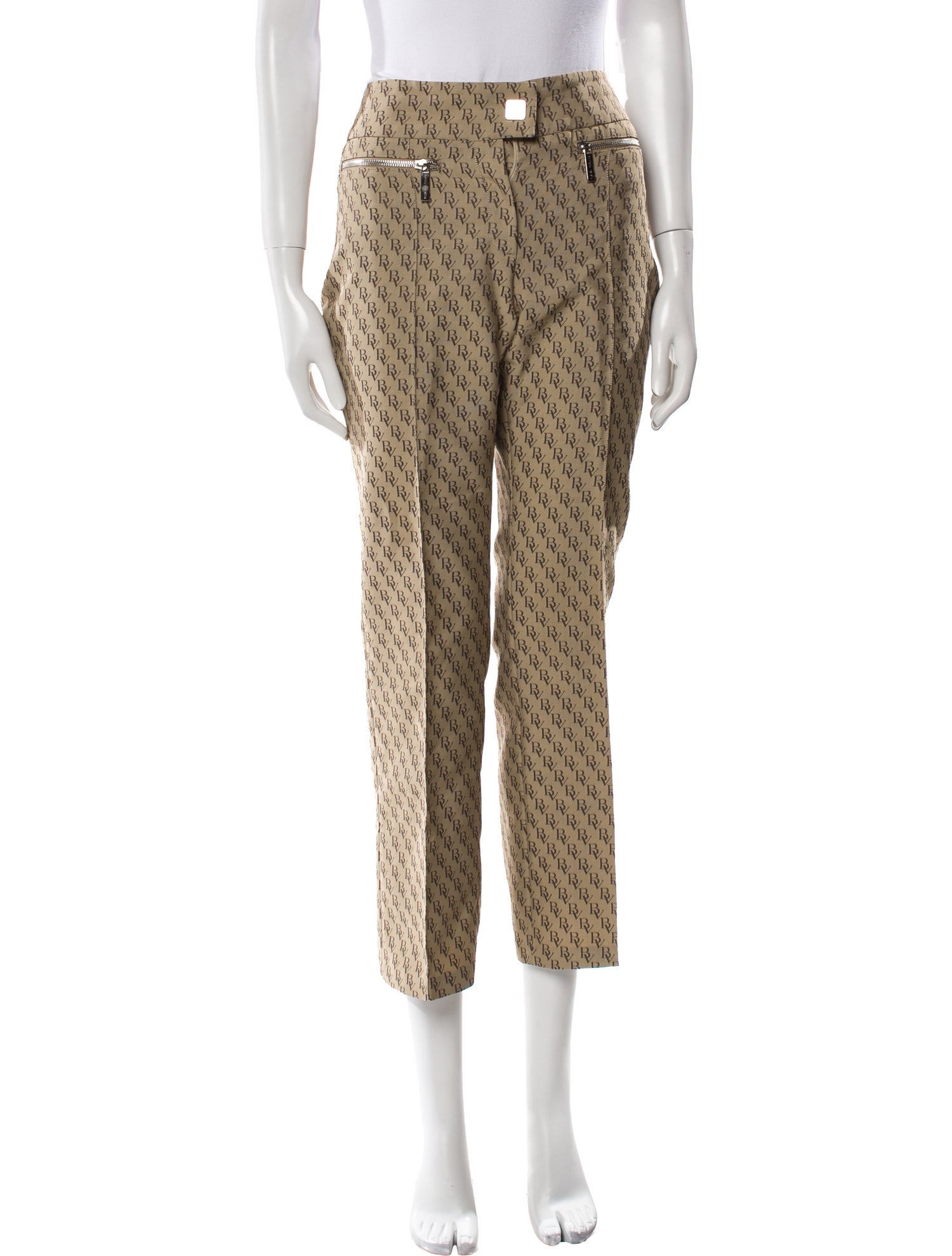 Bottega Veneta Printed Straight Leg Pants