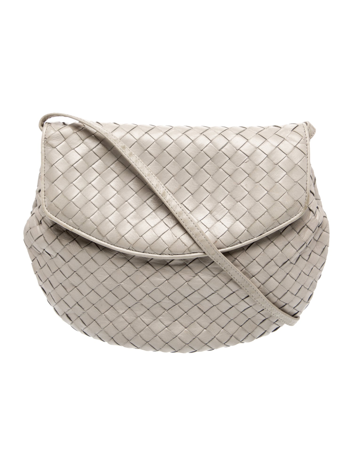 Bottega Veneta Intrecciato Crossbody Bag Vintage