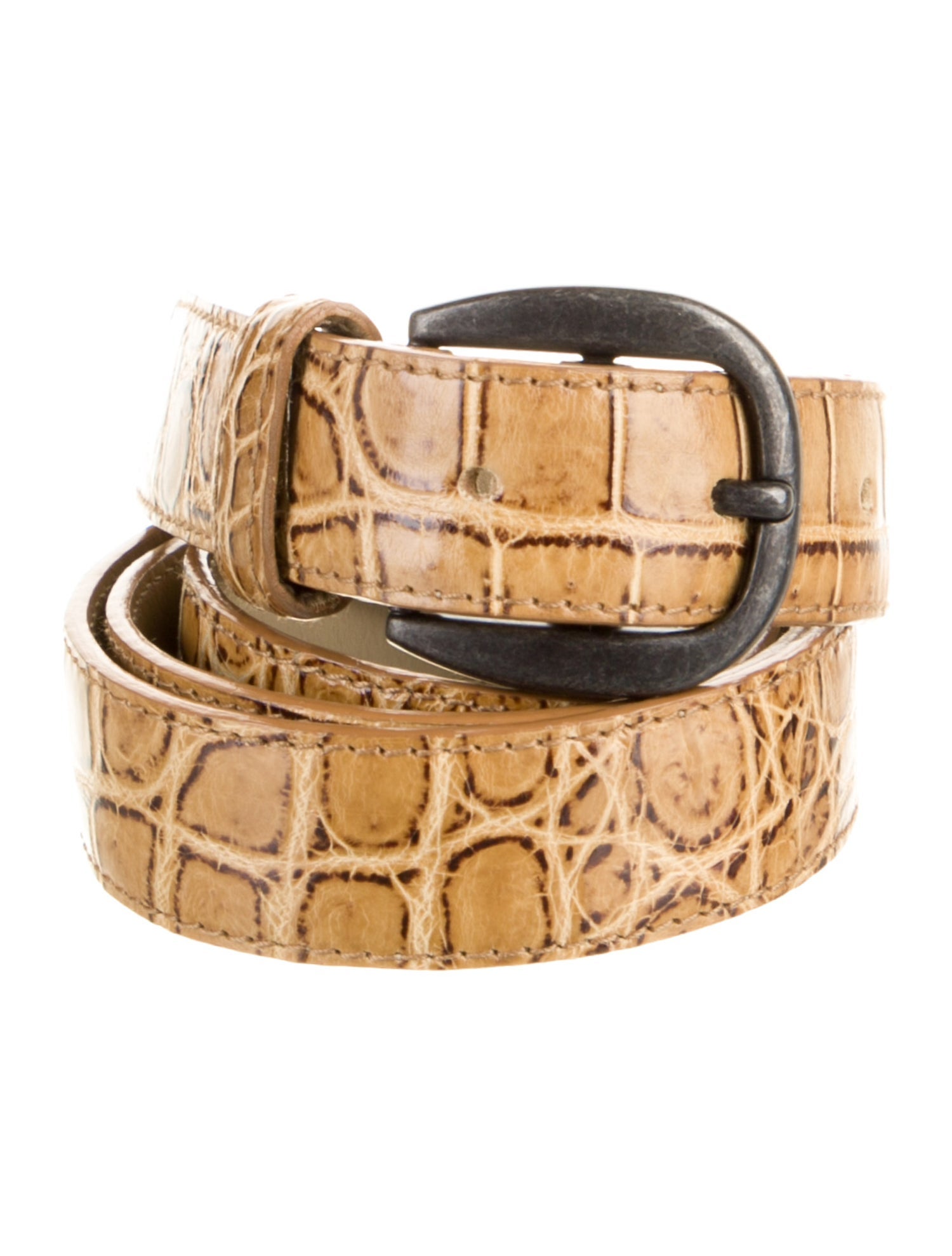 Bottega Veneta Skinny Leather Belt