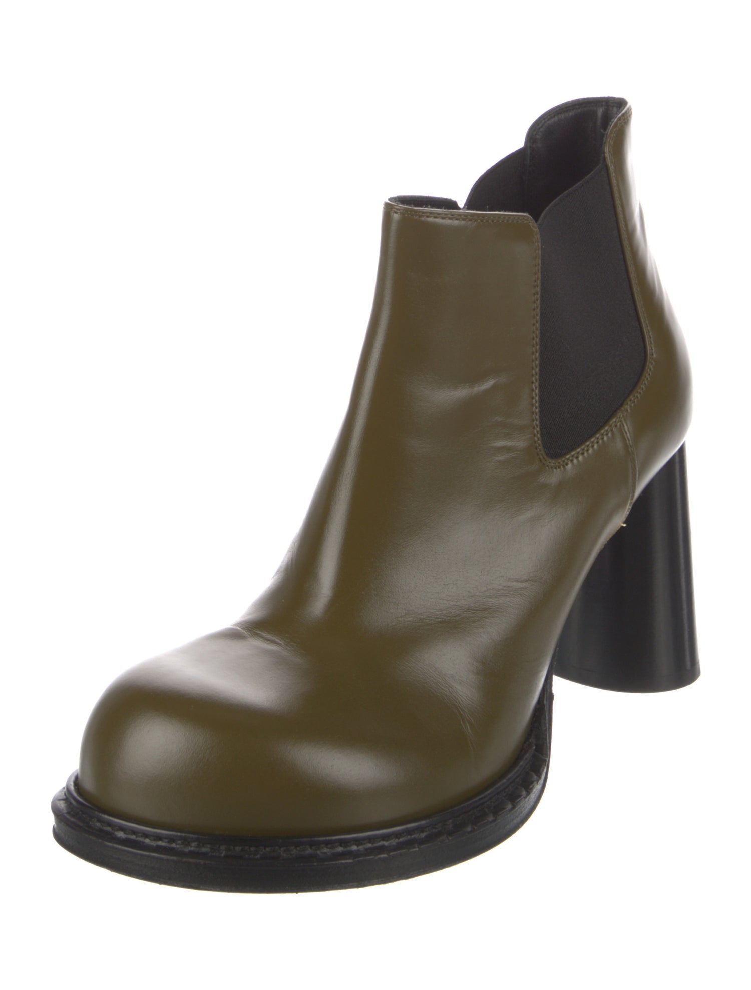 Bottega Veneta Leather Chelsea Boots