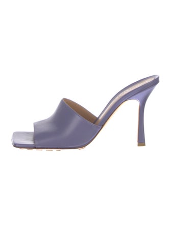 Bottega Veneta Leather Slides