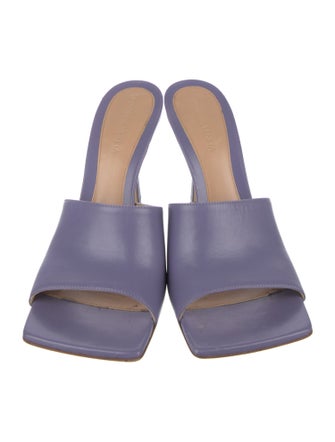 Bottega Veneta Leather Slides