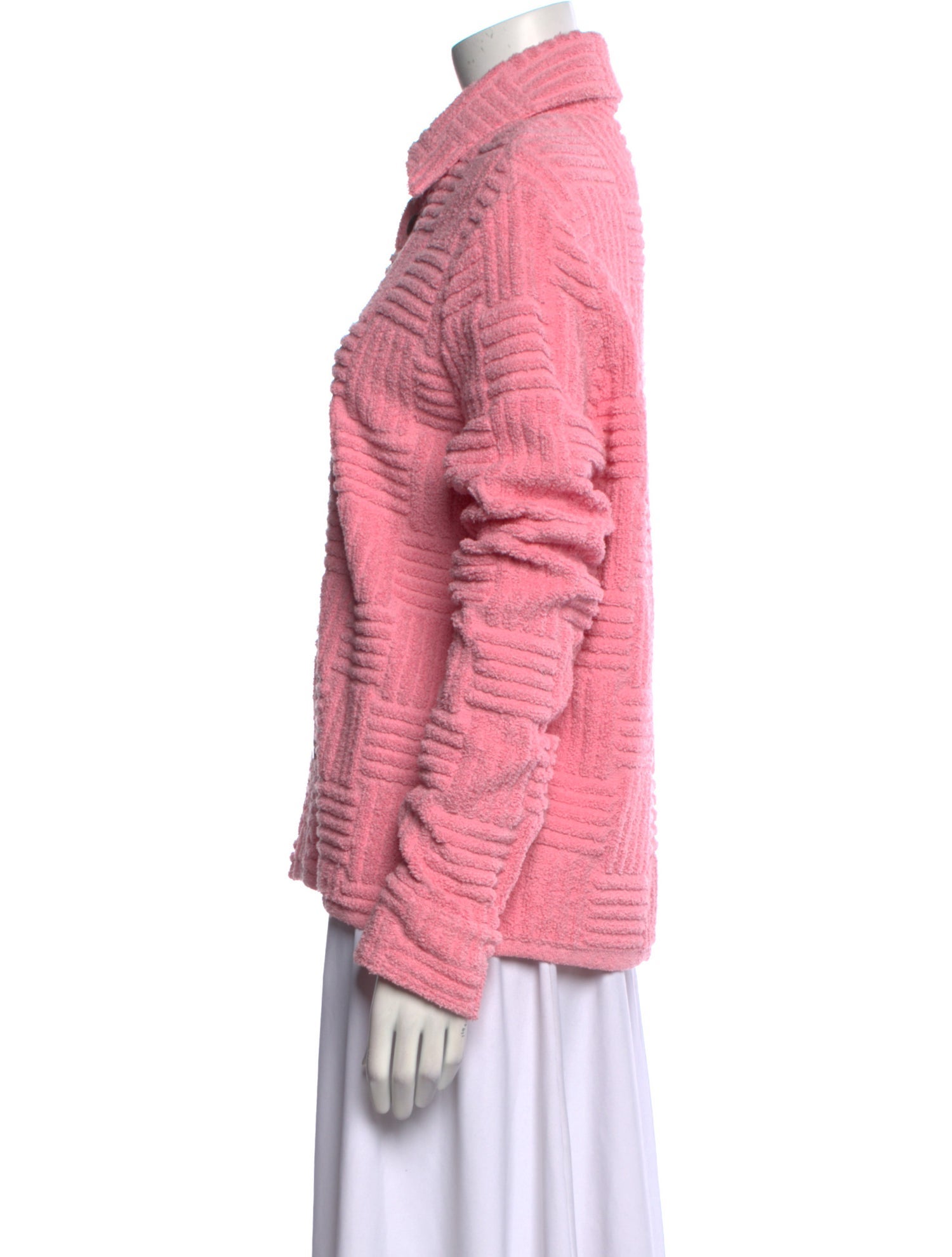 Bottega Veneta Long Sleeve Button-Up Top