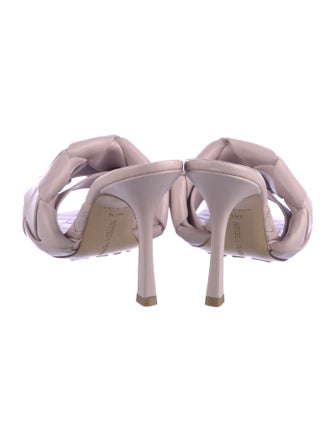 Bottega Veneta Intrecciato Weave Leather Slides