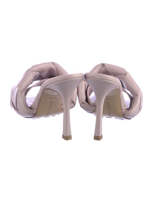 Bottega Veneta Intrecciato Weave Leather Slides