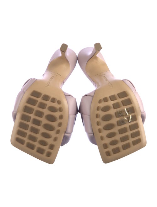 Bottega Veneta Intrecciato Weave Leather Slides