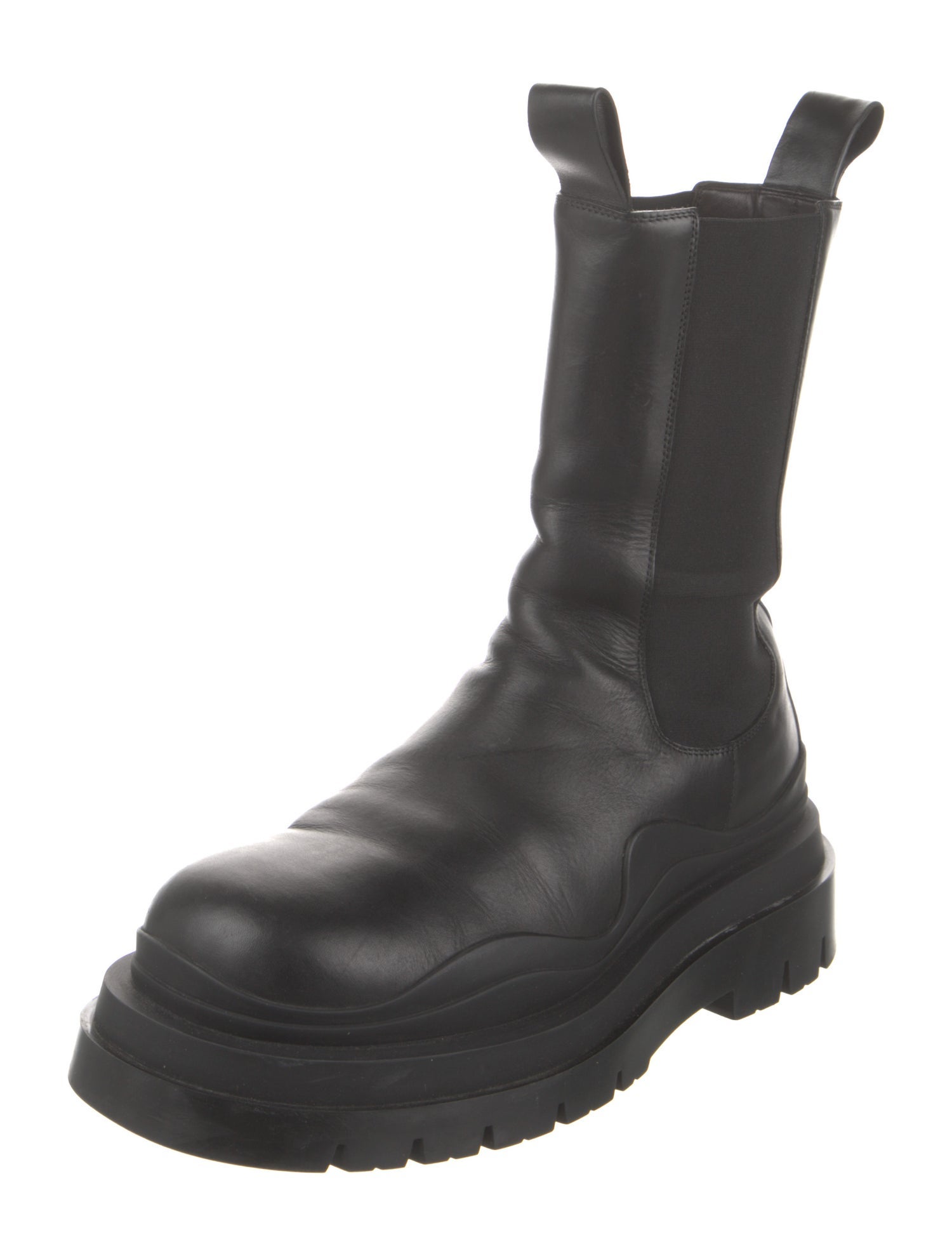 Bottega Veneta Leather Chelsea Boots