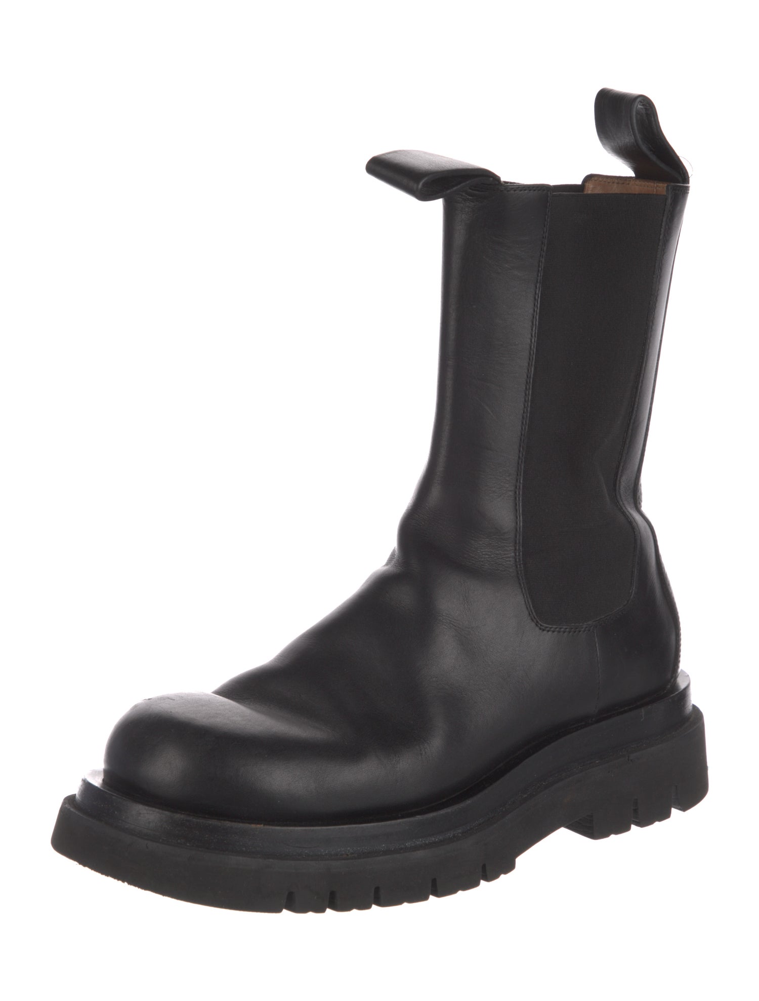 Bottega Veneta Leather Chelsea Boots