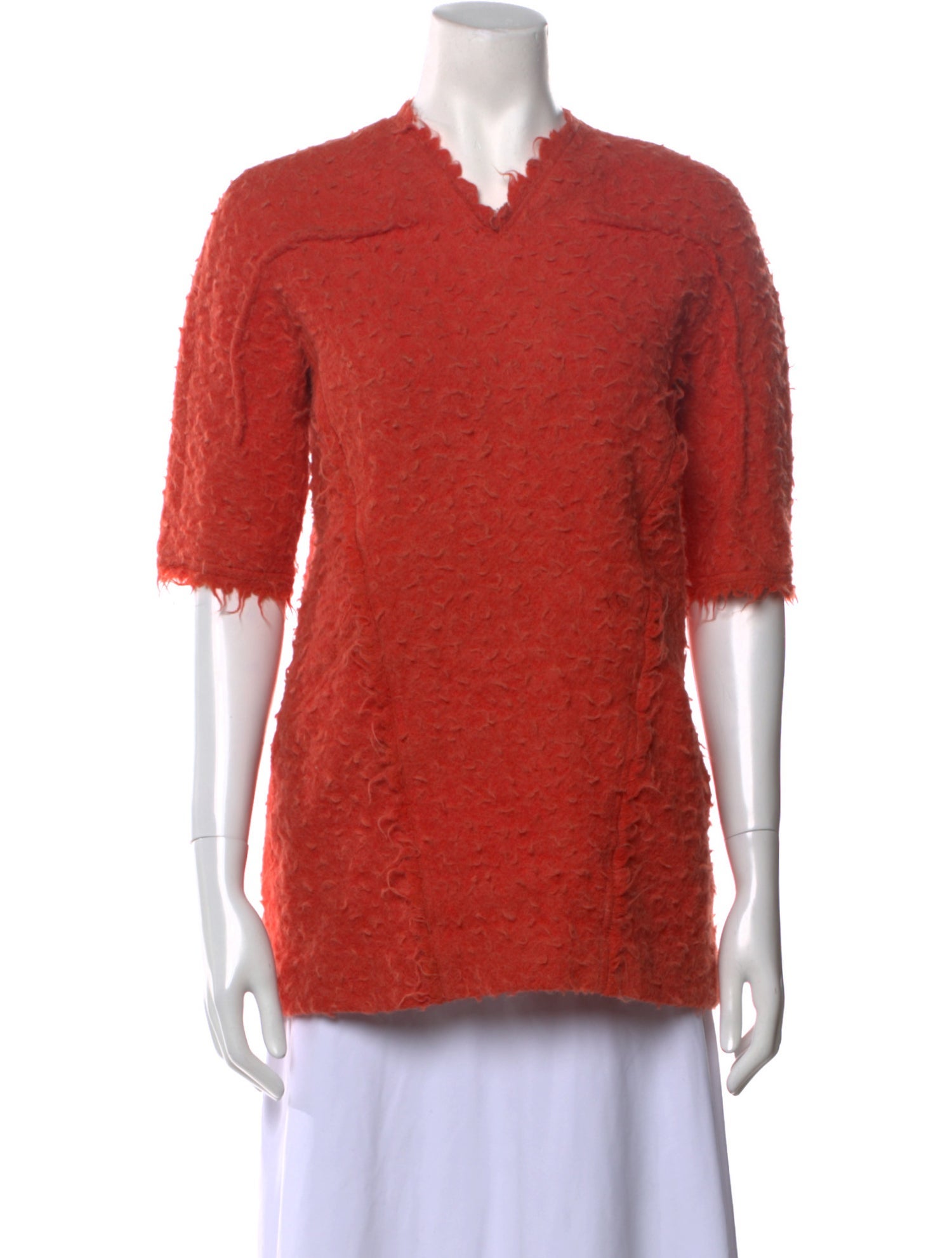 Bottega Veneta V-Neck Short Sleeve Tunic