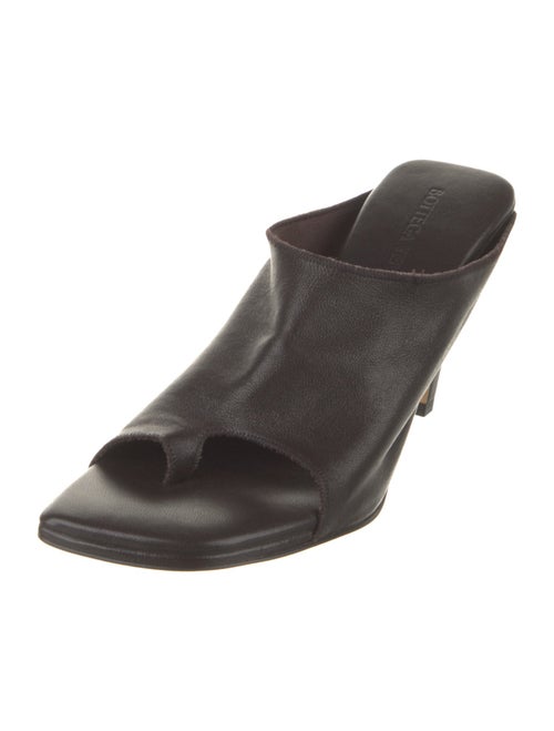 Bottega Veneta Leather Slides