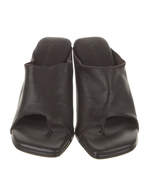 Bottega Veneta Leather Slides