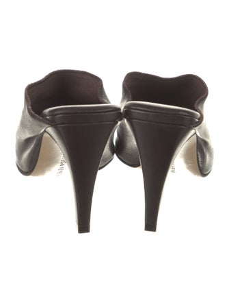 Bottega Veneta Leather Slides