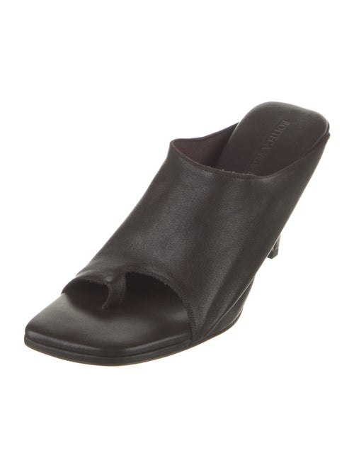 Bottega Veneta Leather Slides