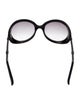 Bottega Veneta Intrecciato Weave Oversize Sunglasses