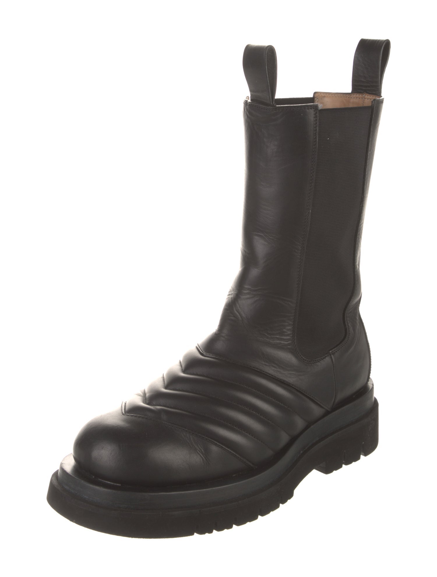 Bottega Veneta Leather Chelsea Boots