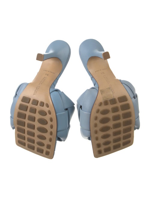 Bottega Veneta Intrecciato Weave Leather Slides