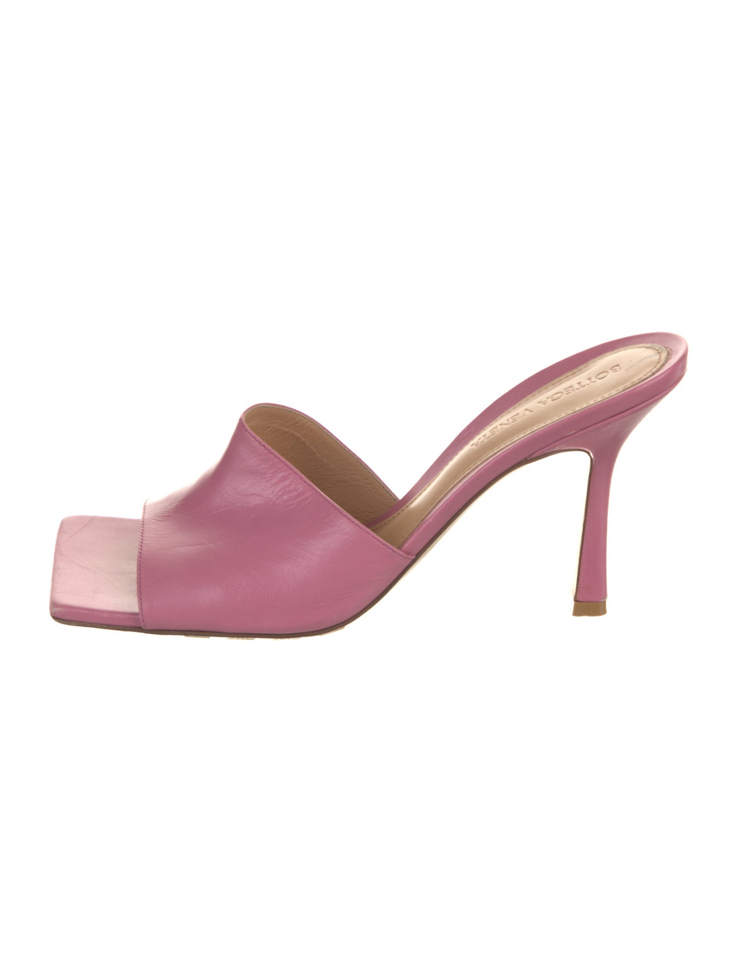 Bottega Veneta Leather Slides