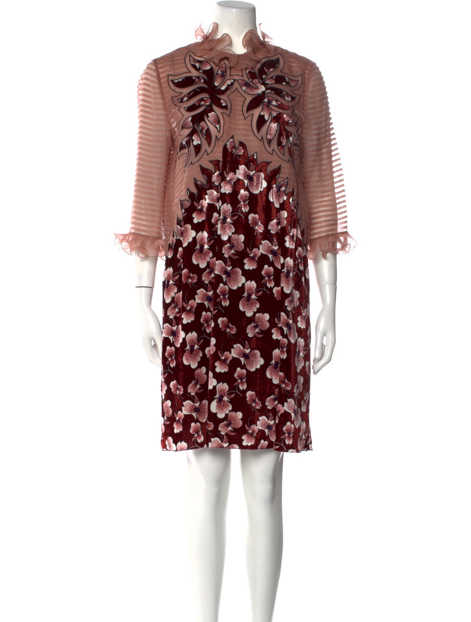 Bottega Veneta Silk Knee-Length Dress