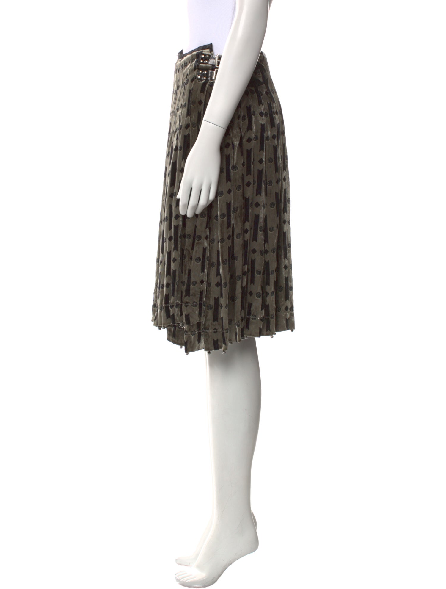 Bottega Veneta Printed Knee-Length Skirt