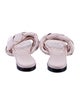 Bottega Veneta Intrecciato Weave Leather Slides