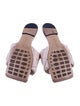 Bottega Veneta Intrecciato Weave Leather Slides