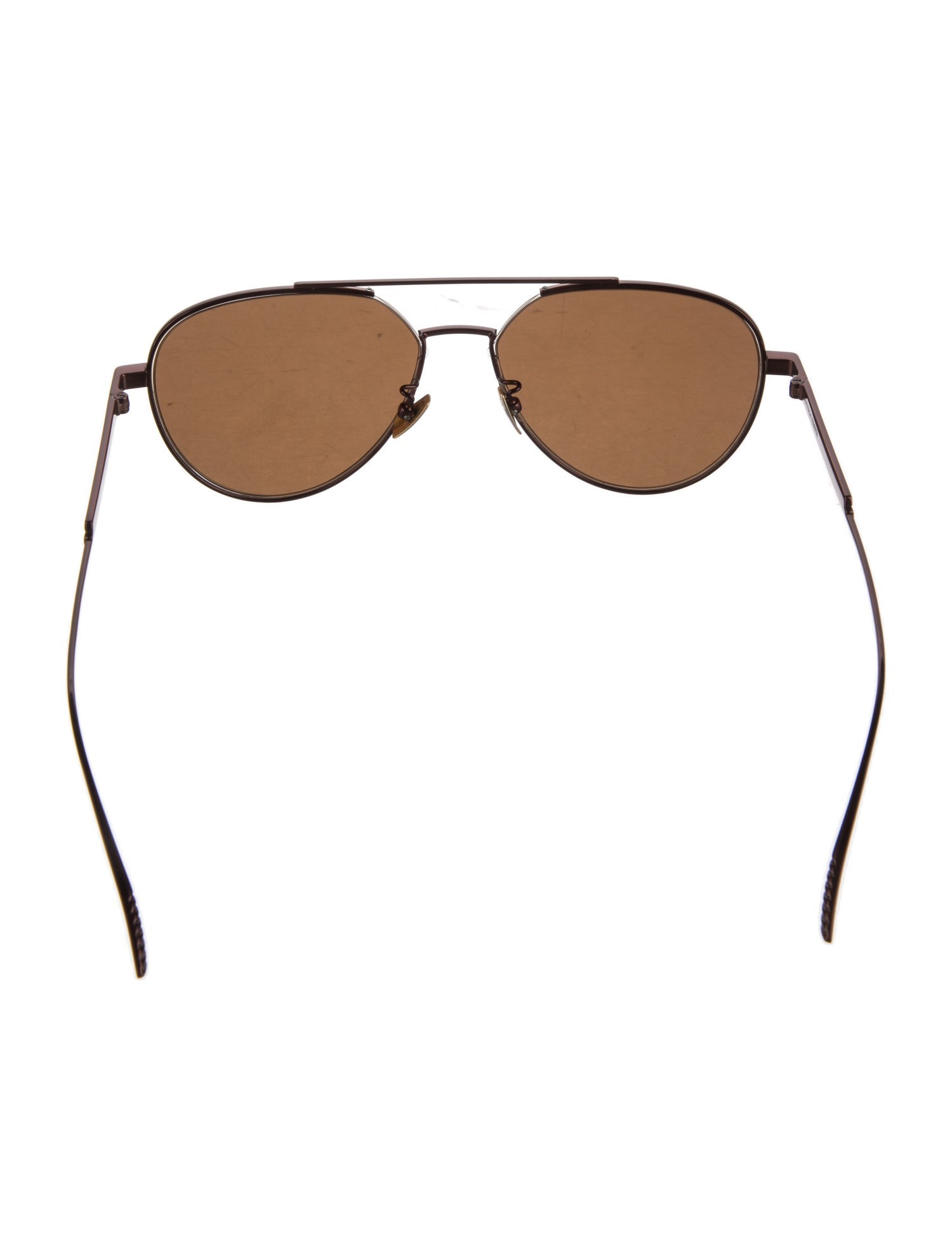 Bottega Veneta Aviator Mirrored Sunglasses